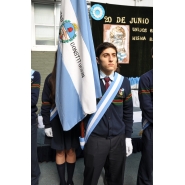 Acto del DIA DE LA BANDERA del Nivel Secundario